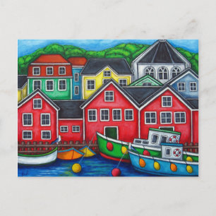 Colours of Lunenburg Post Card