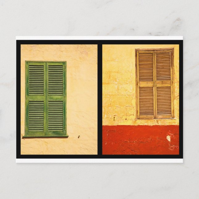 Colours of Menorca Postcard (Front)