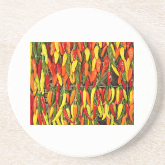 Colours of Peppers Coaster