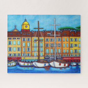 Colours of Saint-Tropez by Lisa Lorenz Jigsaw Puzzle