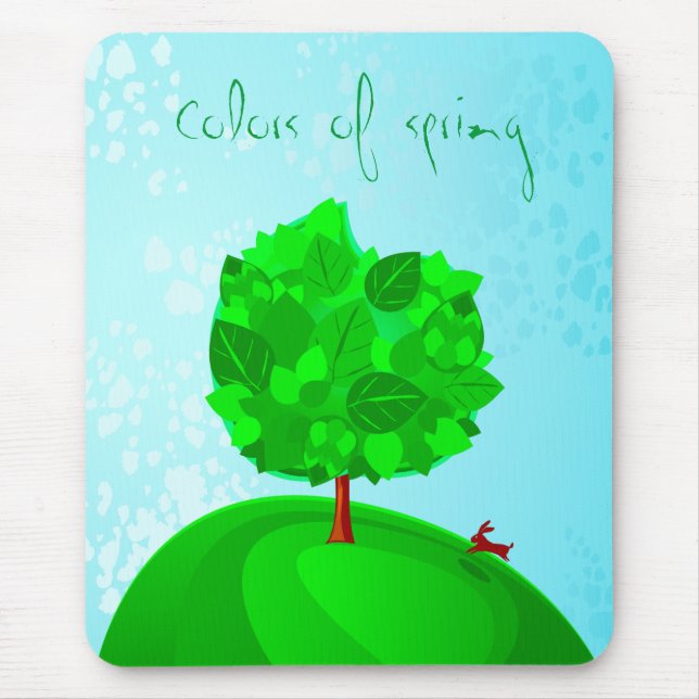 Colours of spring, mousepad (Front)