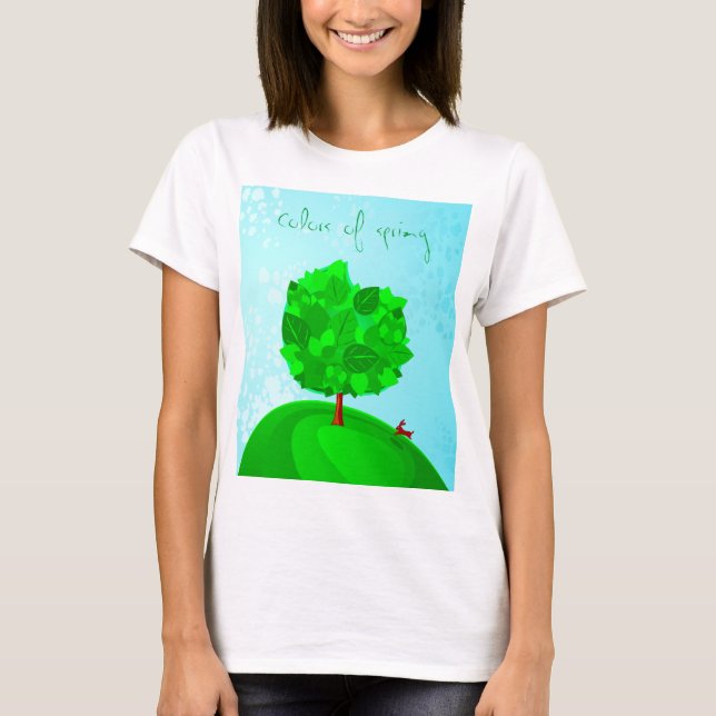 Colours of spring, t-shirt (Front)