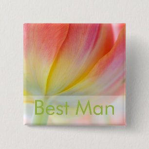Colours of Spring • Wedding Button