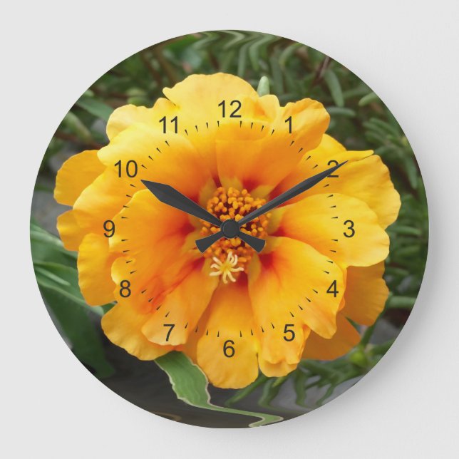 Colours of summer large clock (Front)