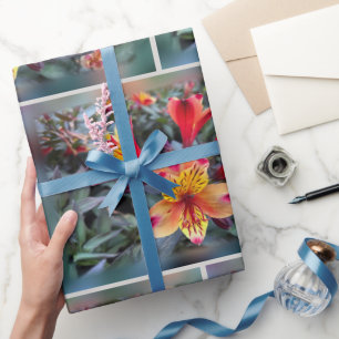Colours of summer wrapping paper