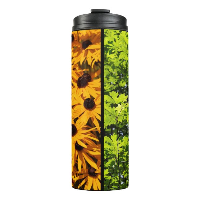 Colours of the Changing Seasons Quadriptych Thermal Tumbler (Front)