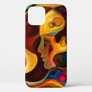 Colours of the Mind series. Design made of element iPhone 12 Case