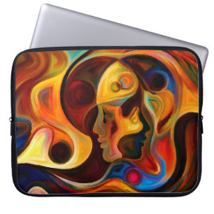 Colours of the Mind series. Design made of element Laptop Sleeve
