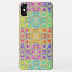 Colours Of The Rainbow Alternative Diamond Pattern Case-Mate iPhone Case
