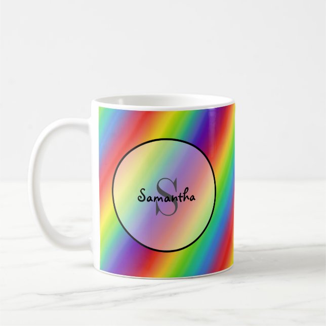 Colours of the Rainbow Mug (Left)