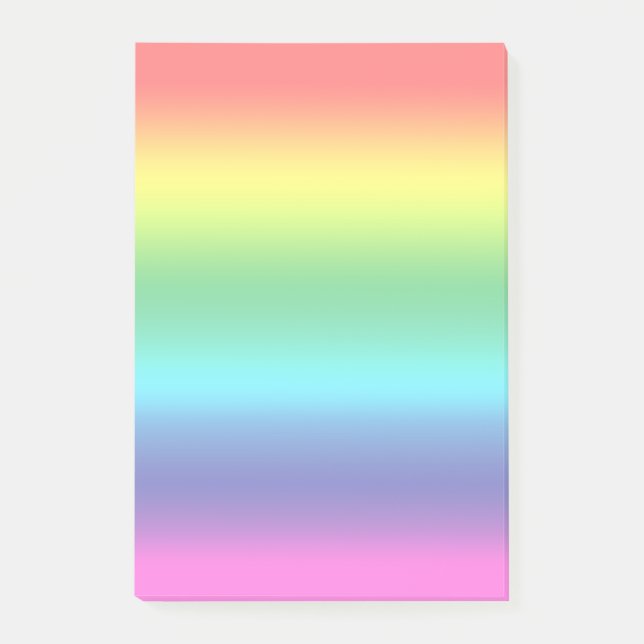 Colours of the Rainbow Post-it Notes (Front)