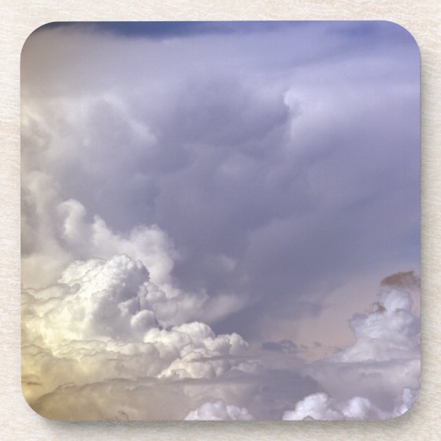 Colours of the Sky Cork Coaster (Front)