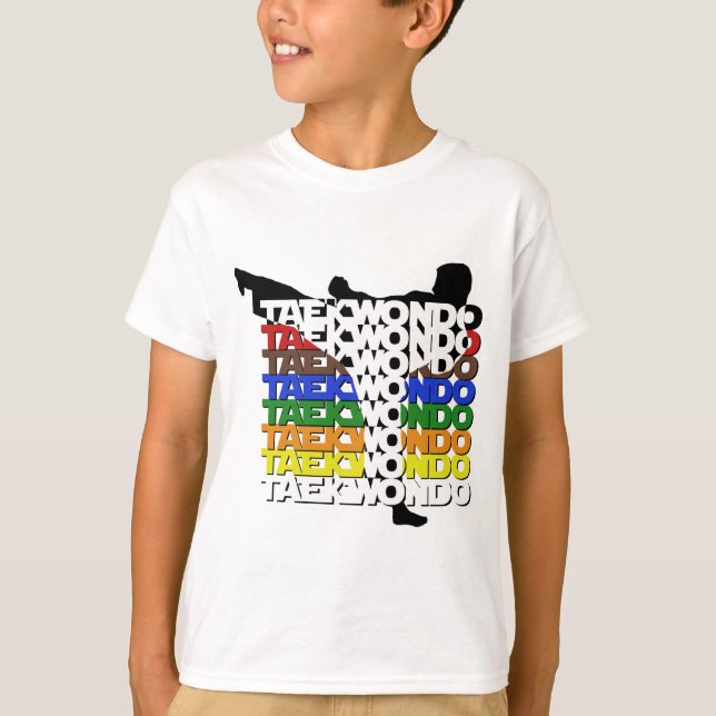 Colours Of TKD T-Shirt (Front)