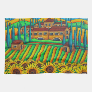 Colours of Tuscany American MoJo Kitchen Towel