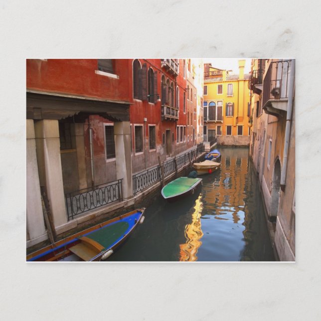 Colours of Venice, Italy Postcard (Front)