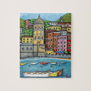 Colours of Vernazza, Cinque Terre Puzzle