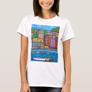 Colours of Vernazza, Cinque Terre Tshirt