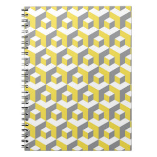 Colours of year 2021 illuminating yellow and ultim notebook