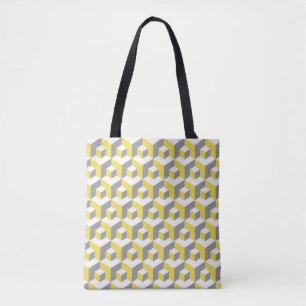 Colours of year 2021 illuminating yellow and ultim tote bag