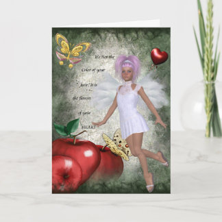 Colours of your Heart Thank You Card