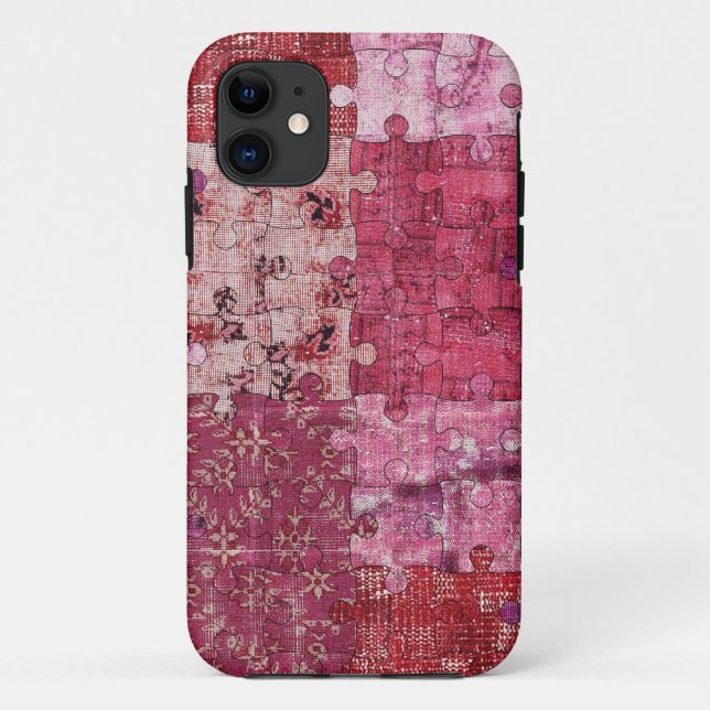 Colours Texture Puzzle Case-Mate Case (Back)