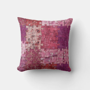 Colours Texture Puzzle Cushion