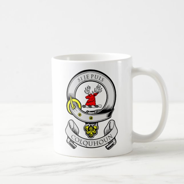 COLQUHOUN Coat of Arms Coffee Mug (Right)