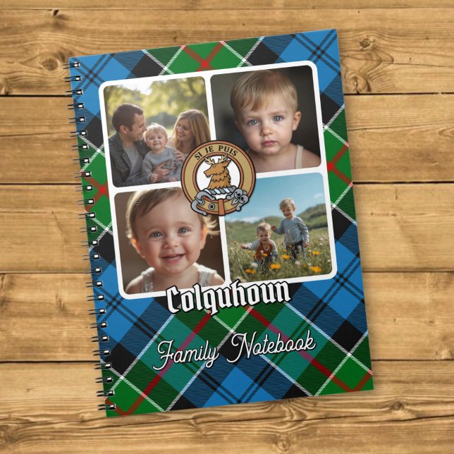 Colquhoun Family Photo Collage Notebook (Creator Uploaded)