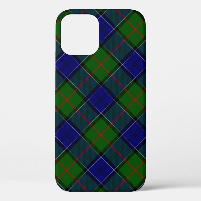 Colquhoun tartan blue green plaid Case-Mate iPhone case (Back)