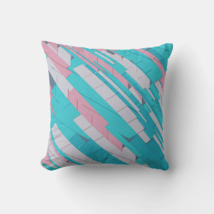 Colrful Abstract pattern Throw Pillow