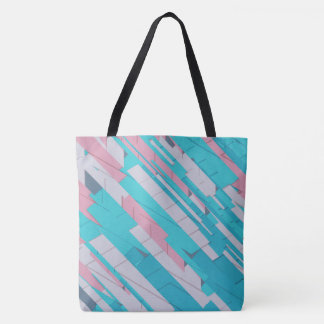 Colrful Abstract Pattern Tote Bag