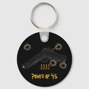 Colt , Power of 45 keychain