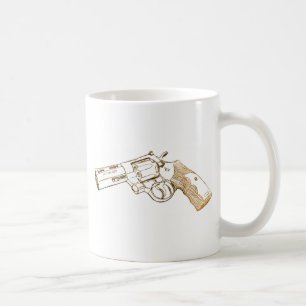 Colt Python 357 magnum sketch Coffee Mug