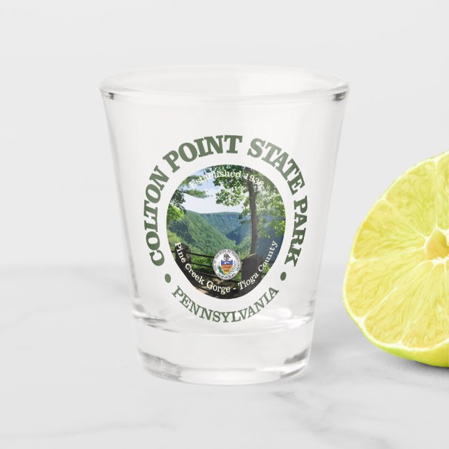 Colton Point SP Shot Glass (Front)