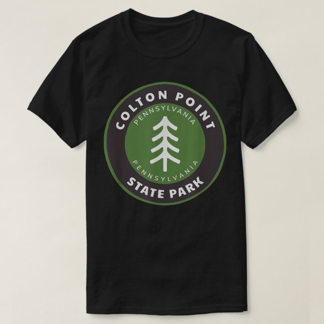 Colton Point State Park Pennsylvania PA Vacation S T-Shirt (Design Front)