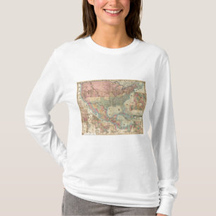 Colton's Railroad And Military Map T-Shirt
