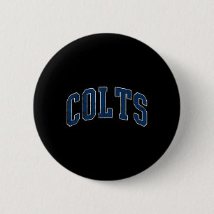 Colts Name Vintage Retro Gift Men Women Boy Girl 6 Cm Round Badge