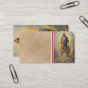 Columbia Brewing Co. Poster Business Card