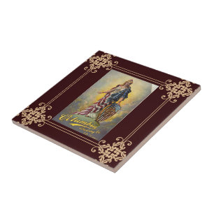 Columbia Brewing Co. Poster Ceramic Tile