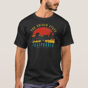 Columbia California The Golden State Vintage Gift T-Shirt