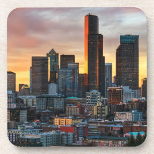 Columbia centre and downtown Seattle, Seattle Coaster