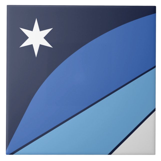 Columbia City Flag Tile (Front)
