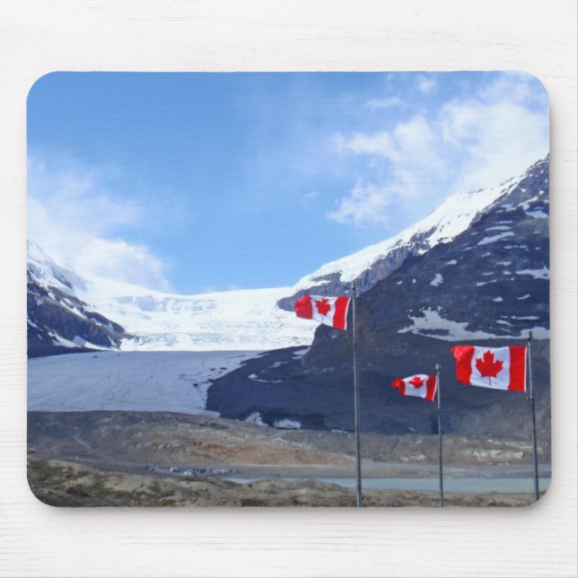 Columbia Icefield Glacier Mouse Pad (Front)