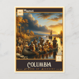 Columbia, Missouri Vintage Postcard