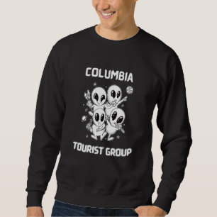 Columbia Native Pride Alien Funny State Tourist Sp Sweatshirt
