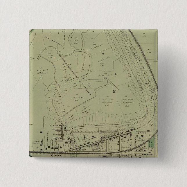 Columbia, Ohio 2 15 Cm Square Badge (Front)