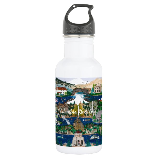 Columbia River Gorge 532 Ml Water Bottle (Front)