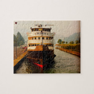 Columbia River Gorge Oregon. Jigsaw Puzzle