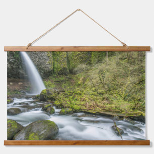 Columbia River Gorge, Ponytail Falls Hanging Tapestry