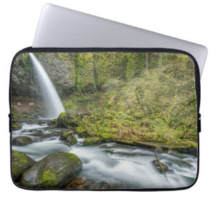Columbia River Gorge, Ponytail Falls Laptop Sleeve